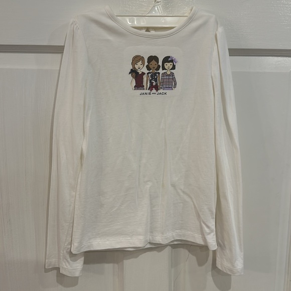 Janie and Jack 2 Matching Shirt and Skirt Size 7 - Picture 6 of 12